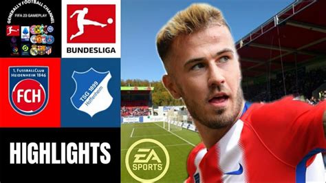 Fc Heidenheim Vs Tsg Hoffenheim Spieltag Bundesliga Highlights