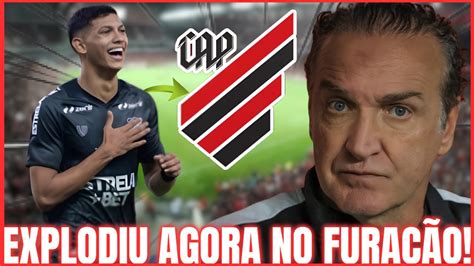 ACABOU DE SAIR CUCA PEDIU NOVO REFORÇO VALOR CHEGA AO FURACÃO