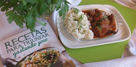 Picoteando Ideas Carne Estofada Al Pimenton Con Arroz