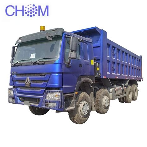 Ghana New Sino HOWO 8X4 12 Wheels 40 50 Tons Sand Tipper Dump Truck