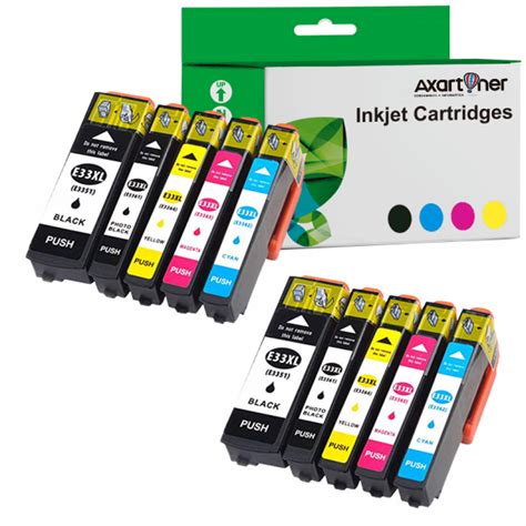 Compatible Pack X10 Epson T3351 T3361 T3362 T3363 T3364 33XL