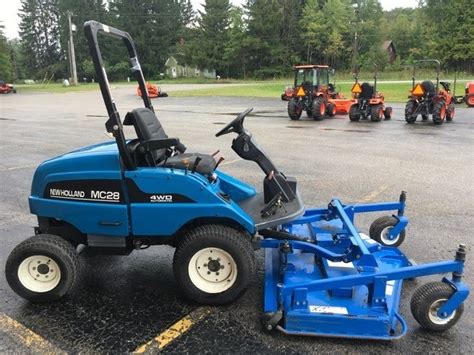 2000 New Holland Mc28 4wd Riding Mower For Sale Ginop Sales Inc