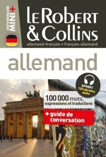 Le Robert Collins Mini Plus Allemand Dictionnaire Francais