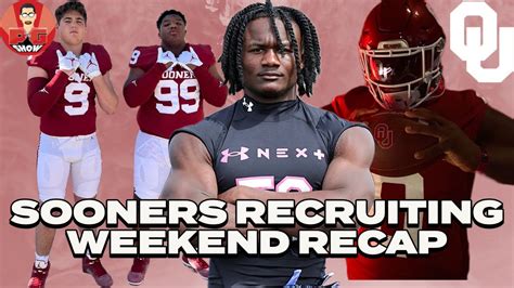 Sooners Massive Recruiting Weekend Recap Oklahoma Sooners Recruiting