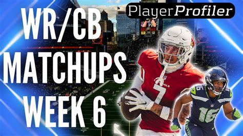 Week 6 WR CB Matchups Locking Down Lockett PlayerProfiler