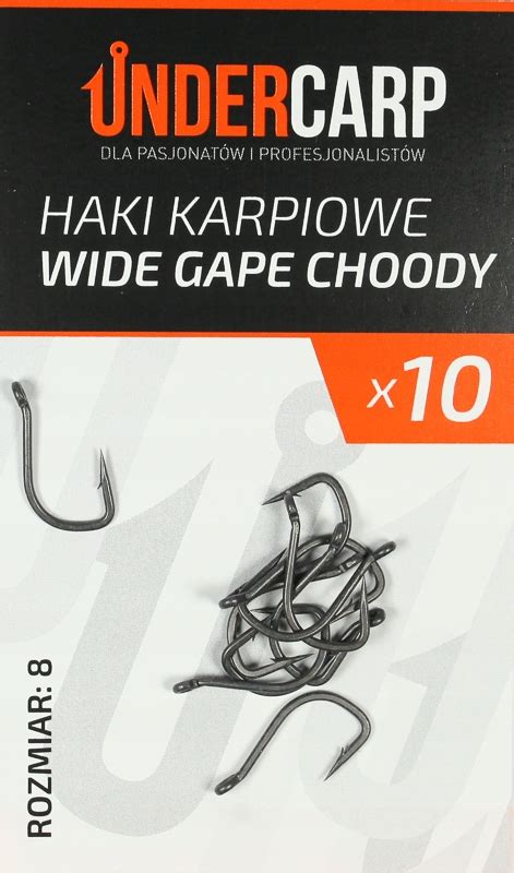 Undercarp Teflonowe Haki Karpiowe Wide Choddy R Uc