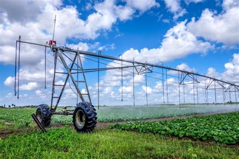 Irrigation Farm Land stock photo. Image of outdoor, maintain - 35123792