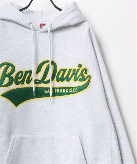 Ben Davis（ベンデイビス）の「ben Davis ベンデイビス ビッグシルエット ヘビーウェイト 裏起毛 スタジアムロゴ ワッペン刺繍 スウェット パーカー（パーカー）」 Wear