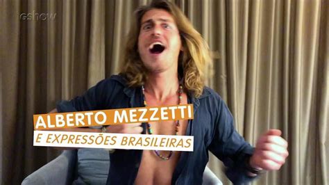 Alberto Mezzetti O Tarzan Italiano Do Bbb Tenta Decifrar Palavras