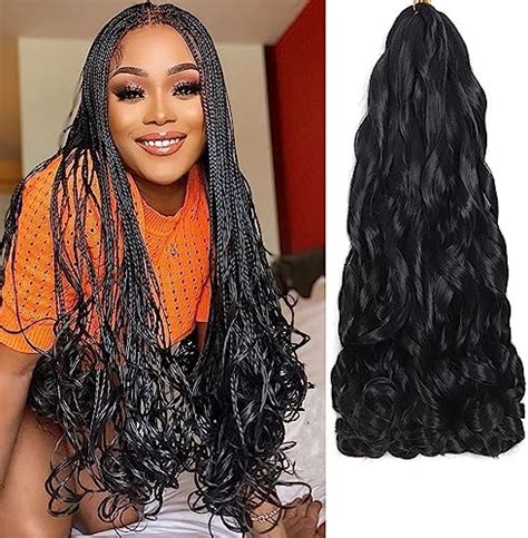 Amazon 8 Packs French Curly Braiding Hair 24 Inch 100g Pack Pre