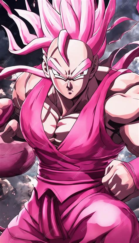 Premium Photo Pink Menace Majin Buu Unpredictable Power In Battle