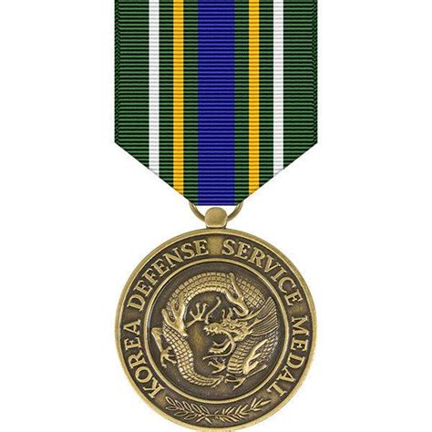 Korea Defense Service Medal | Military medals, Us military medals, Medals