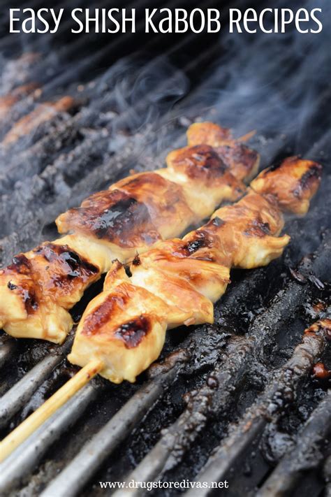 Grilled Hawaiian Chicken Kabobs Recipe Drugstore Divas