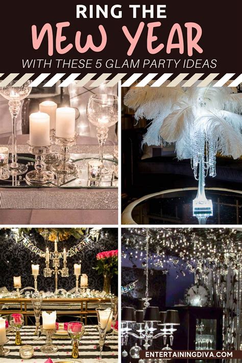 5 Glam New Years Eve Party Themes