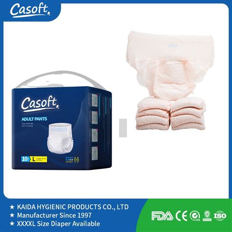 Disposable Adult Pull Up Incontinence Protective Underwear For