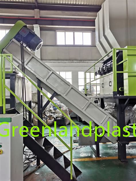 Pp Pe Film Recycling Line Film Scrap Washing Machine China Plastic