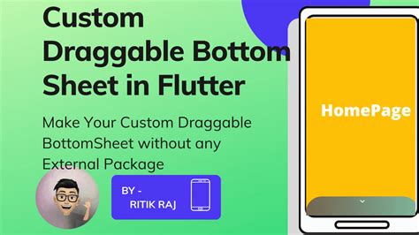 Custom Draggable Bottom Sheet In Flutter DEV Community