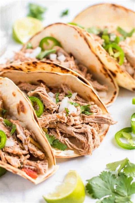 Easy Crock Pot Pork Carnitas Recipe Shugary Sweets