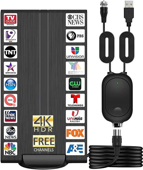 Amazon Tv Antenna Amplified Hd Digital Indoor Tv Antenna