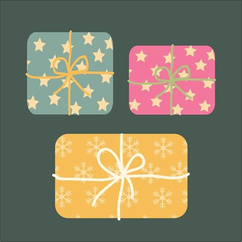 Premium Vector Christmas Presents Boxes