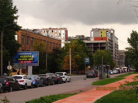 Остановка общественного транспорта - Санкт-Петербург