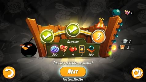 Angry Birds 2 Daily Challenge Today Bombs Blast 2 2 3 Rooms Youtube