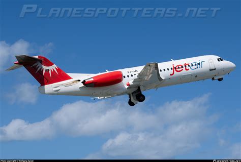 Pj Jac Jetair Caribbean Fokker F F Mark Photo By Wolfgang