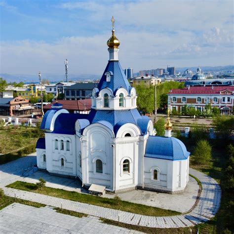 Церковь Спаса Нерукотворного Образа (новая), Улан-Удэ (Улан-Удэ, город ...