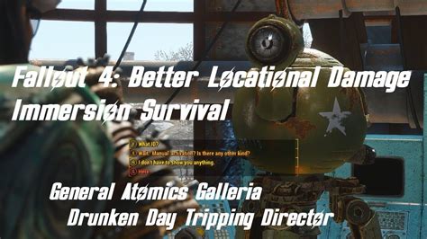 Fallout Survival General Atomics Galleria Director Youtube