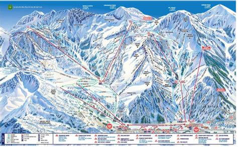 Alta Ski Area Trail Map | OnTheSnow