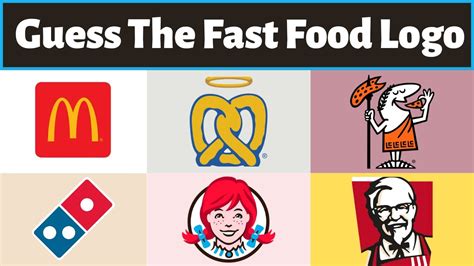 Guess The Fast Food Logo Quiz Most Popular Fast Food Brands Logo Quiz Youtube