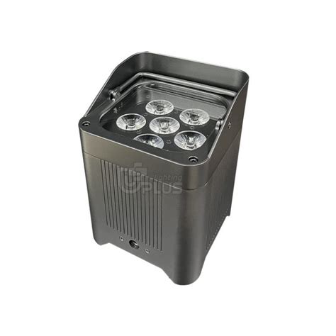 Mini Led Par Light 6x18W RGBWA UV 6in1 Wireless Battery Led Par Stage