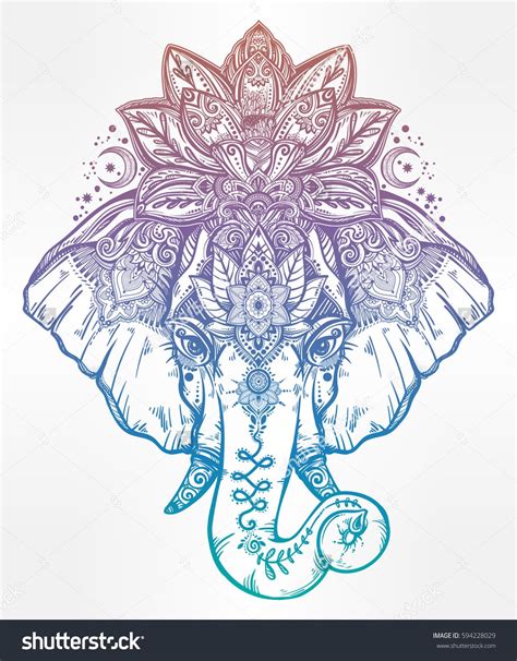 Mandala Elephant Drawing At Getdrawings Free Download