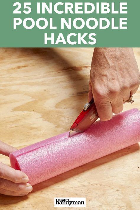 Pool Noodle Hacks That Will Improve Your Life Pool Noodle Ideas Life