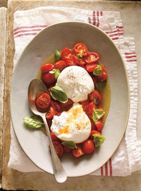 Burrata La Tomate Cerise Confite Ricardo