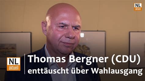 Ob Wahl Cottbus Thomas Bergner Cdu Sehr Entt Uscht Ber