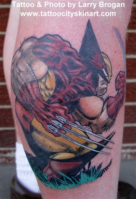 Wolverine By Larry Brogan Tattoonow