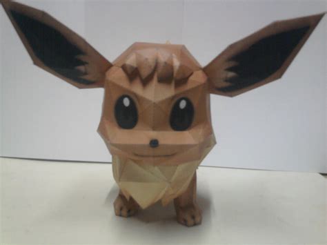 Eevee Papercraft By Rafex17 On Deviantart