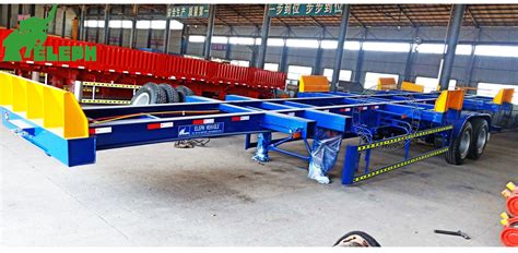 Eleph Axles Ft Ft Terminal Port Container Truck Trailer For Sale