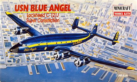 Minicraft 14468 1 144 USN BLUE ANGEL C 121J Super Constellation