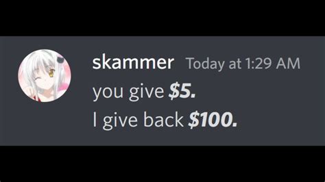 Every Discord Scammer Be Like Youtube