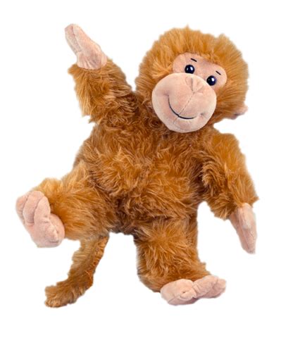 Baby Cheeky Monkey | 8" Stuffable Animals | The Zoo Factory