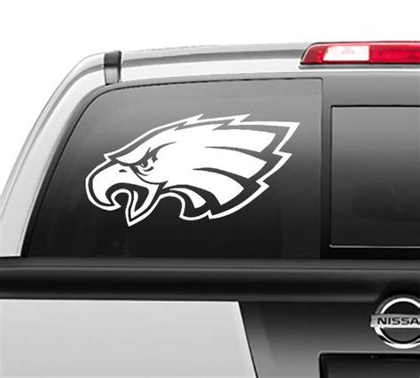 Philadelphia Eagles Window Sticker Vinyl Decal Any Size Any Color Ebay