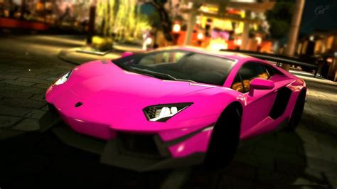 Lamborghini Rosa Hd Carro Papel De Parede Widescreen Alta Defini O