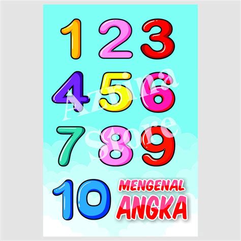 Detail Gambar Angka Untuk Anak Tk Koleksi Nomer 2