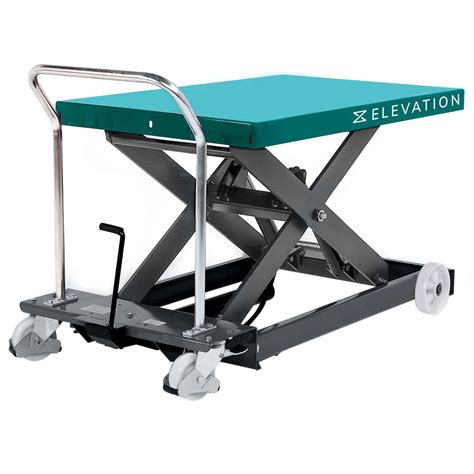 Mesa Elevadora De Doble Tijera Advanced Handling Hidr Ulica Con