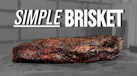 How To Smoke Brisket Overnight Easy On The Z Grills Pellet Smoker Youtube