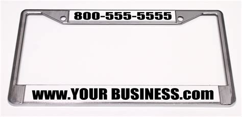 Custom Made License Plate Frame Vanity License Plate Frame Etsy