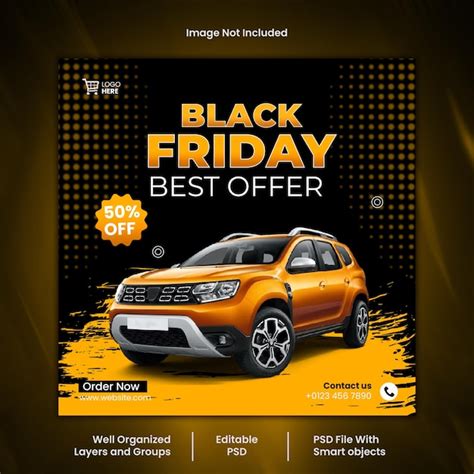 Premium Psd Black Friday Social Media Post Design Psd Template