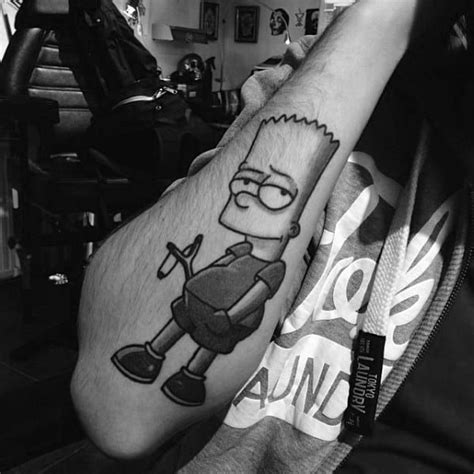 50 Cool Bart Simpson Tattoo Designs 2024 Inspiration Guide Simpsons